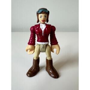 Imaginext Series 6 Blind Bag Amelia Earhart Flying Woman Figure Cake Topper